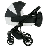 Количка Diamos Xs Dxs Eco2 Черен/Бял 3В1 Н.Г. - Комбинирани Колички - Tutek - BebeMama