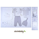 U4655 К-Кт За Изписване Слон Син 7 Ч - Комплекти За Изписване - Ciccim Baby - BebeMama