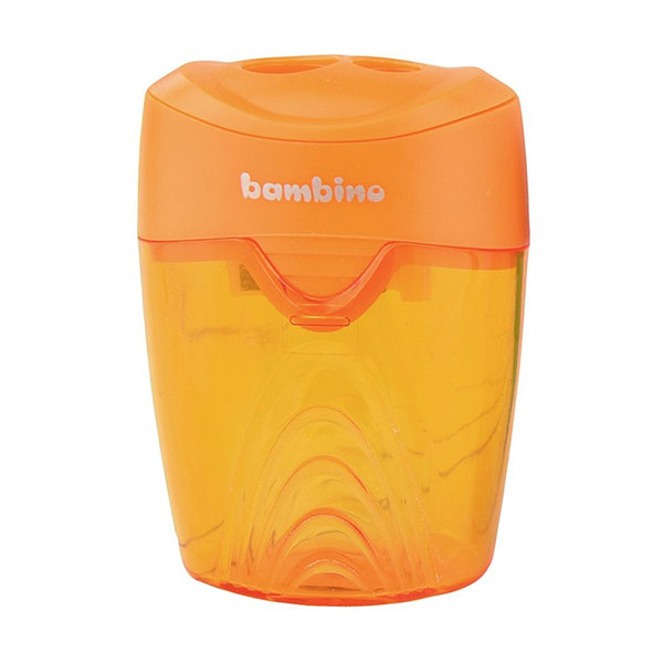 Острилка Двойна Bambino Оранжев --- BebeMama