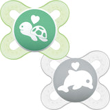 Залъгалка Start Soother 0-2M 2 Бр. Мече Динозавър --- BebeMama