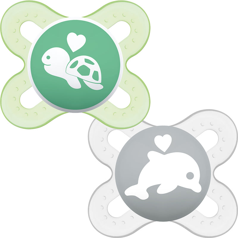 Залъгалка Start Soother 0-2M 2 Бр. Мече Динозавър --- BebeMama