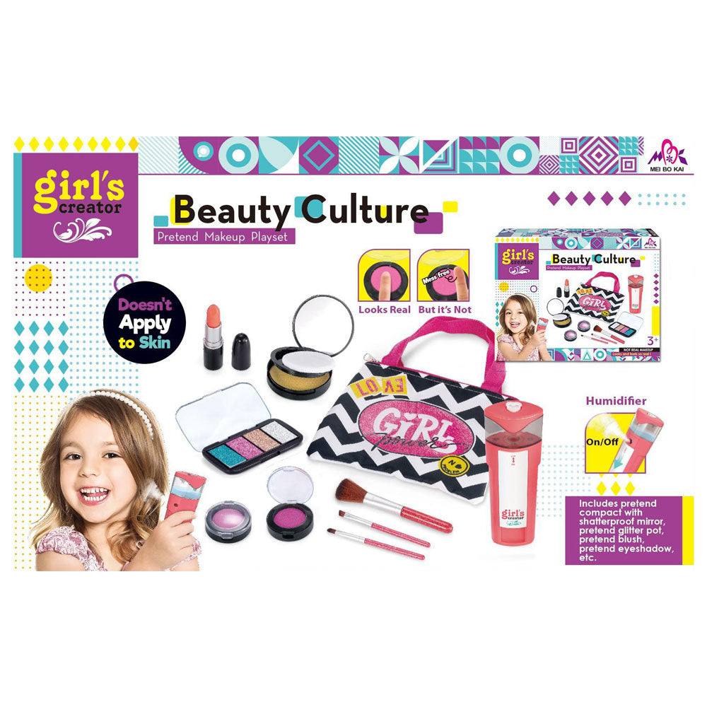 Комплект Beauty Culture Гримове И Овлажнител - Професии За Малки И Големи - Raya Toys - BebeMama