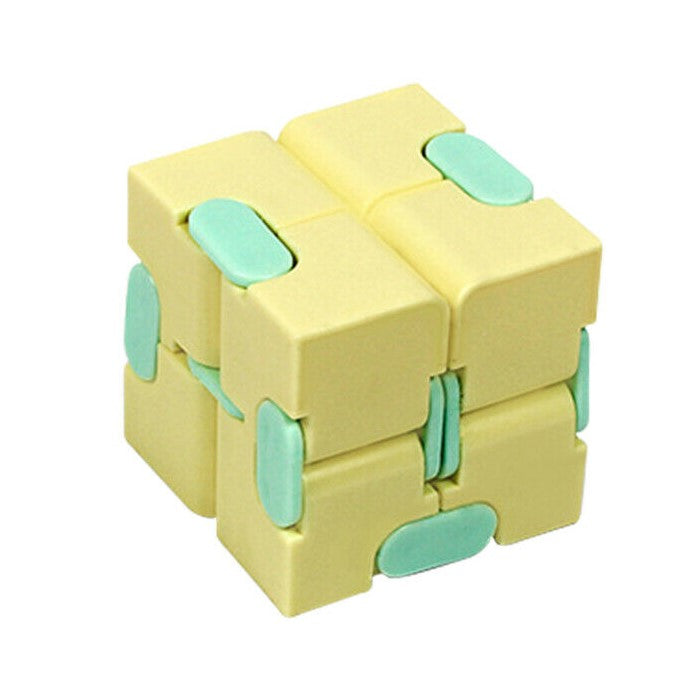 Кубче - Infinity Cube Жълто - Занимателни Играчки - Raya Toys - BebeMama