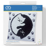 Диамантен Гоблен Възглавничка Kitty Glow - Аксесоари За Стая - Diamond Dotz - BebeMama