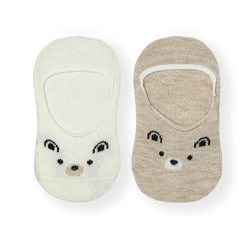 S513 Чорапи 2 Бр 24-36M Бежов-Екрю - Чорапки - Bebetto - BebeMama