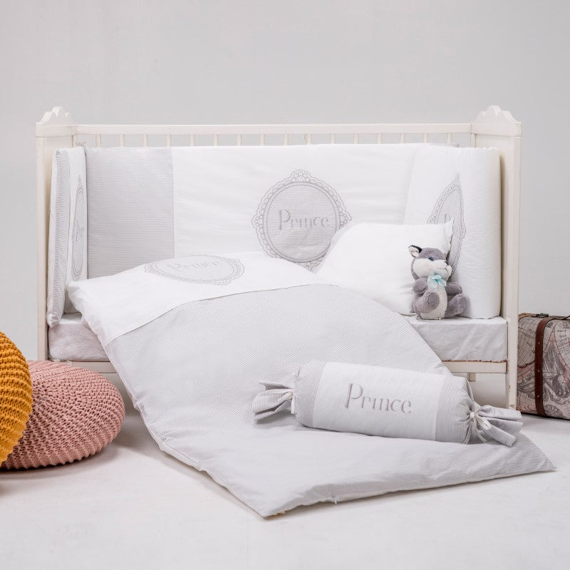 U511 Сп.К-Кт 5Ч. Grey 60X120 - Спални Комплекти - Bebetto - BebeMama