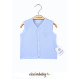 U4708 Елече Капитонирано 6 М Син - Жилетки - Ciccim Baby - BebeMama