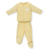 F1250 К-Кт 2 Ч. Baby Couple Yellow 1-3M/62Cm - Комплекти - Bebetto - BebeMama