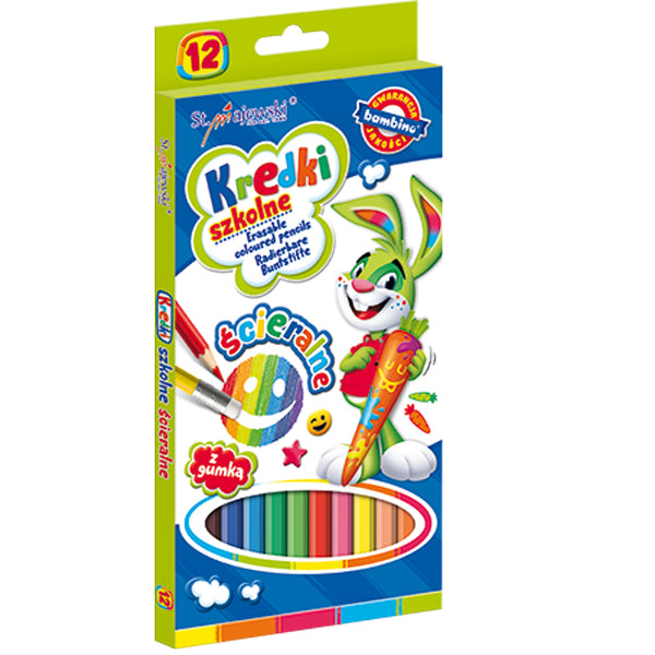 Цветни Моливи Bambino 12 Броя - Умения И Творчество - St.Majewski - BebeMama