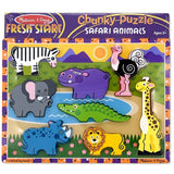 Пъзел Сафари 8Ч. - Пъзели - Melissa And Doug - BebeMama