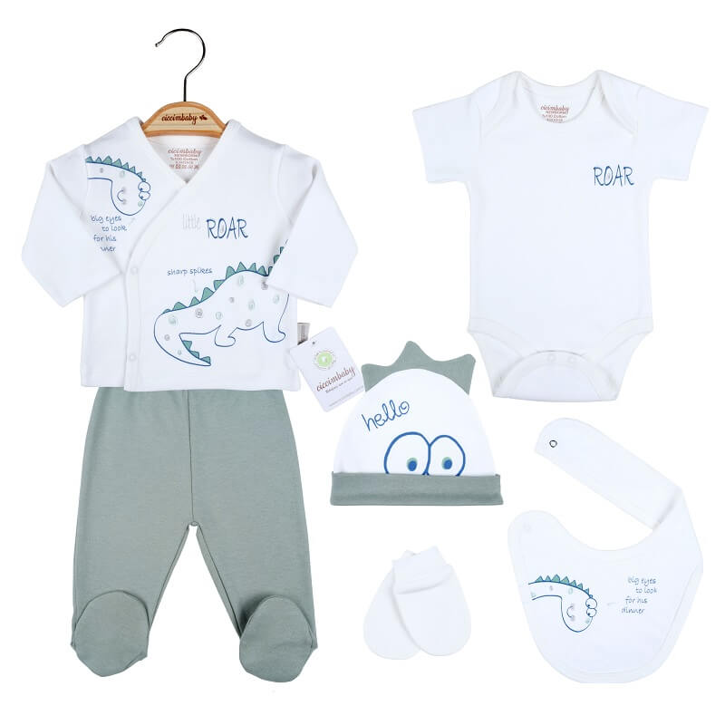 U4758 К-Кт За Изписване Динозавър 6 Ч - Комплекти За Изписване - Ciccim Baby - BebeMama