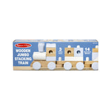 Дървен Влак Натурал - Дървени Играчки - Melissa And Doug - BebeMama