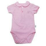 Боди С Яка Rabbit Розово 9-12М. - Боди Къс Ръкав - Bebetto - BebeMama