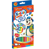 Цветни Моливи Bambino 12 Броя Заек --- BebeMama