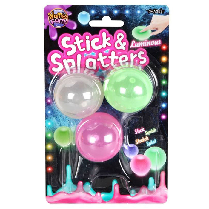 Светещо В Тъмното Топче 3 Бр. - Образователни Игри - Raya Toys - BebeMama