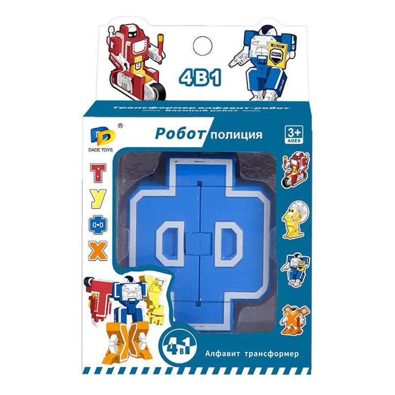 Буква Трансформер Полицейски Патрул Ф - Играчки - Raya Toys - BebeMama