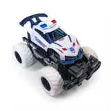 Полицейска Кола С Големи Гуми Бял - Коли, Камиони, Влакове И Самолети - Raya Toys - BebeMama