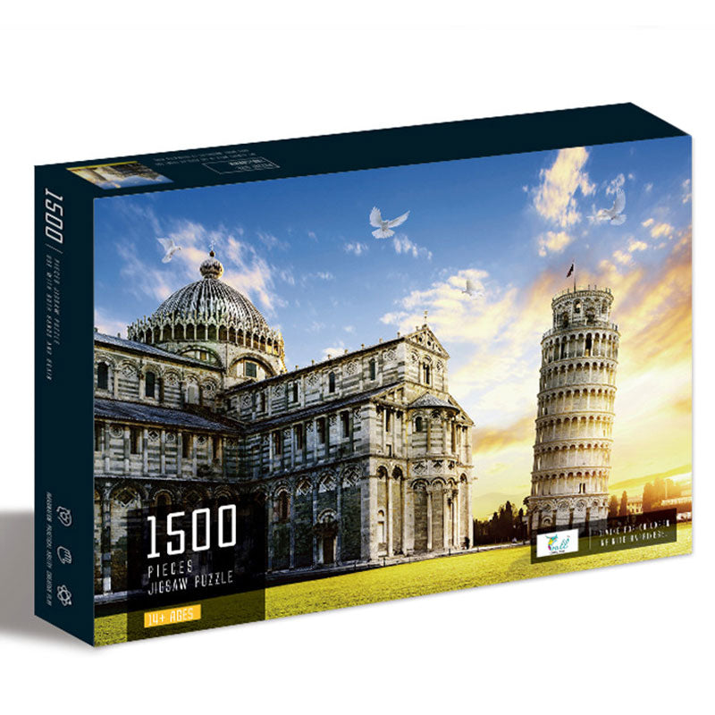 Пъзел Кулата В Пиза 1500 Части - Пъзели - Raya Toys - BebeMama