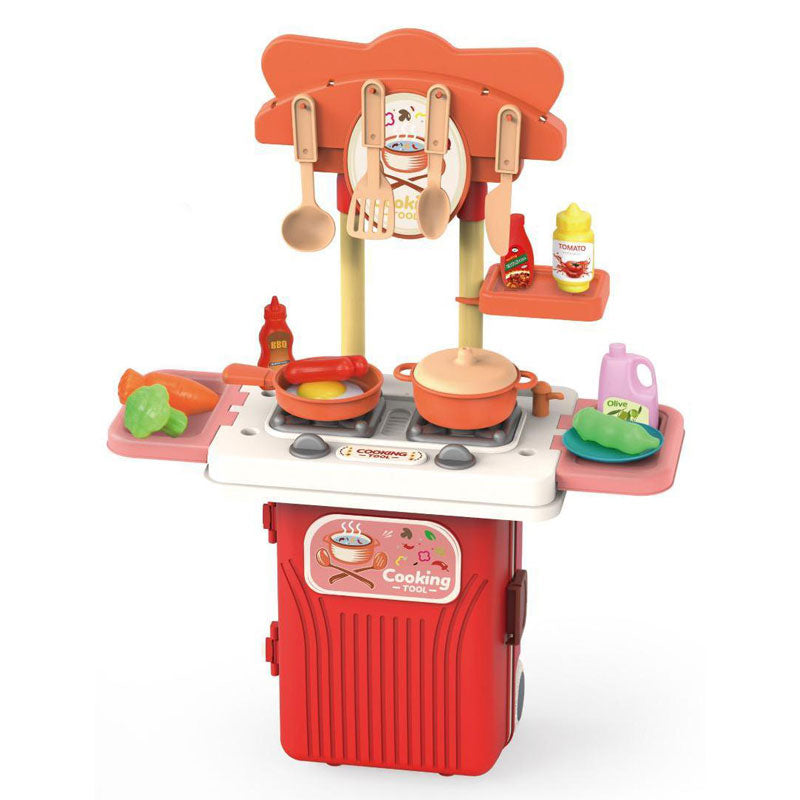 Кухня Куфар Червена 19 Части 4В1 --- BebeMama