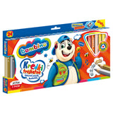 Цветни Моливи Bambino 24 Бр.С Острилка Таралеж - Образователни Игри - St.Majewski - BebeMama