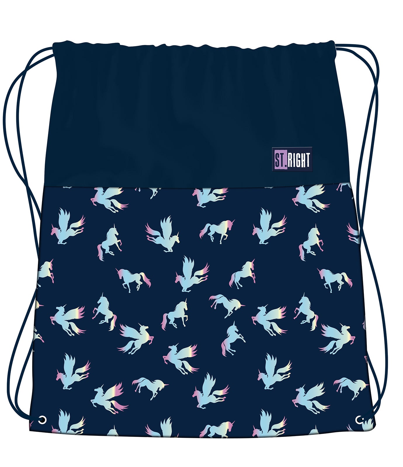 Мешка St.Right So-01 Holo Unicorns - Детски Раници - St.Majewski - BebeMama