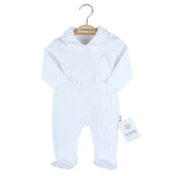 U4750 Гащеризон Сърце Екрю 1 М - Гащеризони - Ciccim Baby - BebeMama
