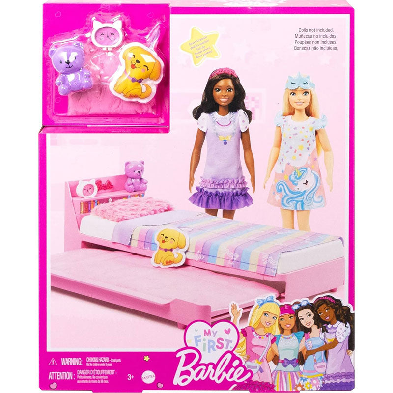 Hmm64 Моята Първа Barbie Сет Време Е За Сън - Кукли И Аксесоари - Mattel - BebeMama