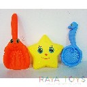 К-Т За Пясък 3 Части С Форми - Играчки За Плаж - Raya Toys - BebeMama