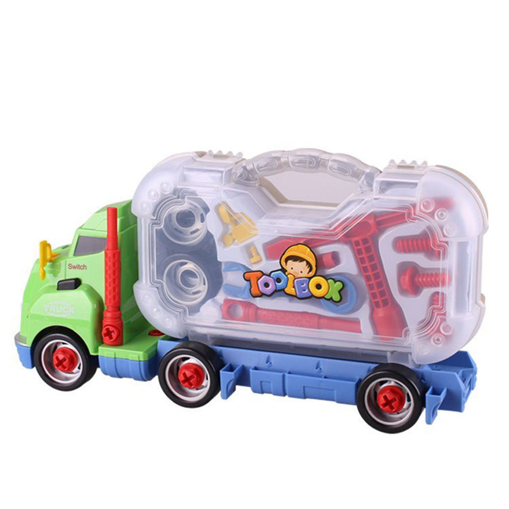 Камионче-Куфар С Инструменти Зелен --- BebeMama