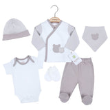 U4330 К-Кт За Изписване Мече Бежов 6 Ч - Комплекти За Изписване - Ciccim Baby - BebeMama