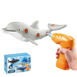 Делфин За Разглобяване С Винтоверт На Батерии - Занимателни Играчки - Raya Toys - BebeMama