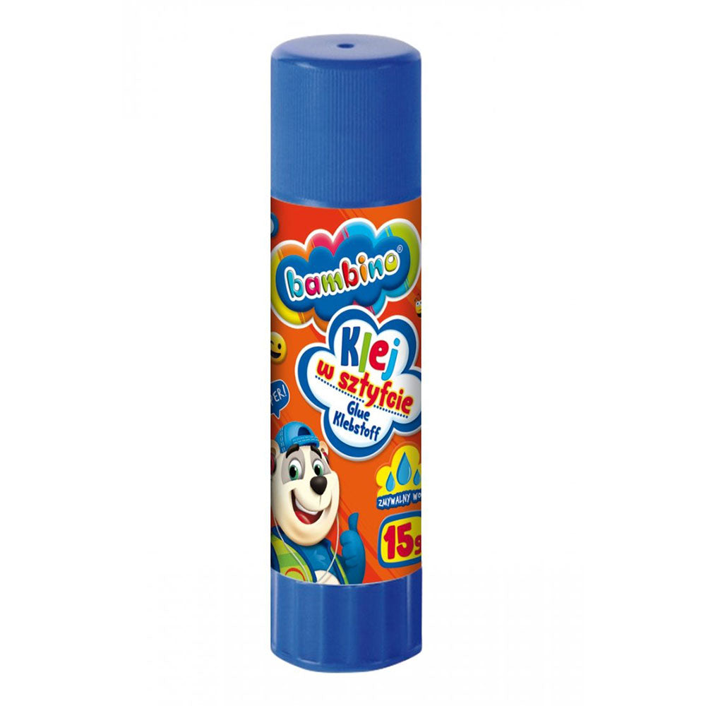 Лепило Стик Bambino 15 Гр. Син --- BebeMama