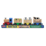 Локомотив С Вагони И Животни - Дървени Играчки - Melissa And Doug - BebeMama