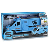 Камион За Превоз На Коне Светлини И Звуци - Коли, Камиони, Влакове И Самолети - Raya Toys - BebeMama