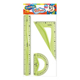 Комплект За Чертане Bambolino 30 См. 3 Ч Розов --- BebeMama