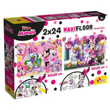 Пъзел 2X24 Ч. Supermaxi Minnie - Пъзели - Lisciani - BebeMama
