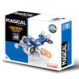 Метален Конструктор Совалка 48 Ч. - Строители, Мозайки И Конструктори - Raya Toys - BebeMama