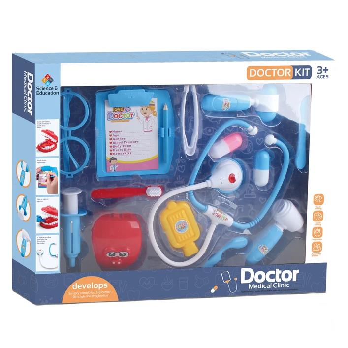 Лекарски Комплект Син - Професии За Малки И Големи - Raya Toys - BebeMama