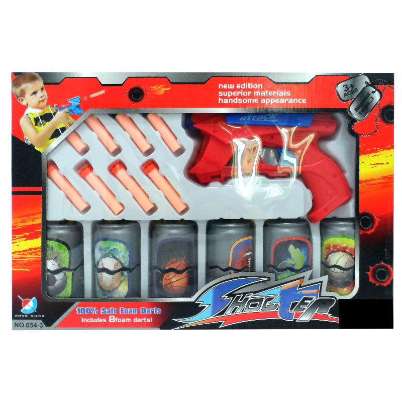 Пистолет С Дунапренени Стрели Червен - Играчки - Raya Toys - BebeMama