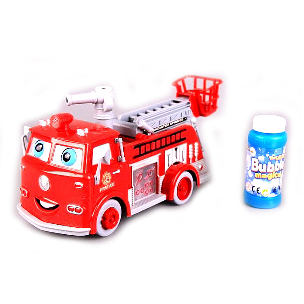 Пожарна На Батерии Със Сапунени Балони --- BebeMama