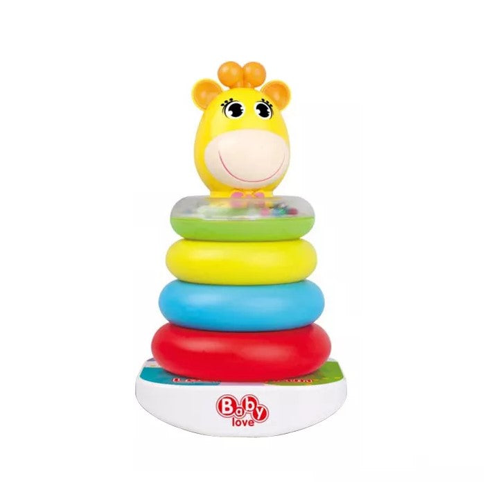 Кула - Жираф Жълт - Занимателни Играчки - Five Star - BebeMama