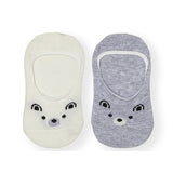 S513 Чорапи 2 Бр 12-24M Сив-Екрю - Чорапки - Bebetto - BebeMama