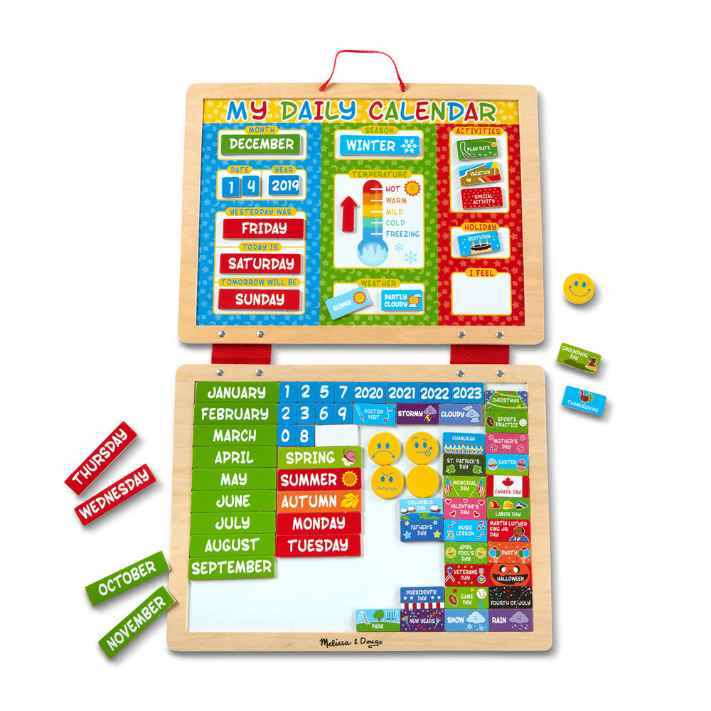Моят Магнитен Календар - Магнити - Melissa And Doug - BebeMama