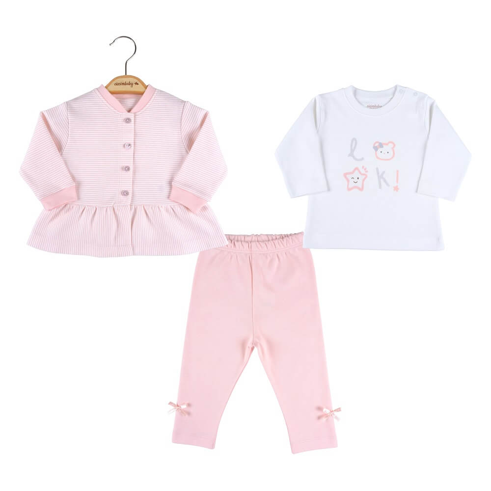 U4845 К-Кт Райе Цикламен 3 Ч 9 М - Комплекти - Ciccim Baby - BebeMama