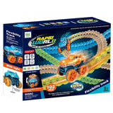 Писта Пъзел Свети В Тъмното - Коли, Камиони, Влакове И Самолети - Raya Toys - BebeMama