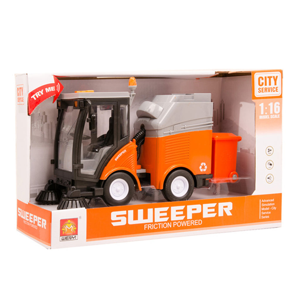 Сметопочистваща Машина Светлини И Музика --- BebeMama