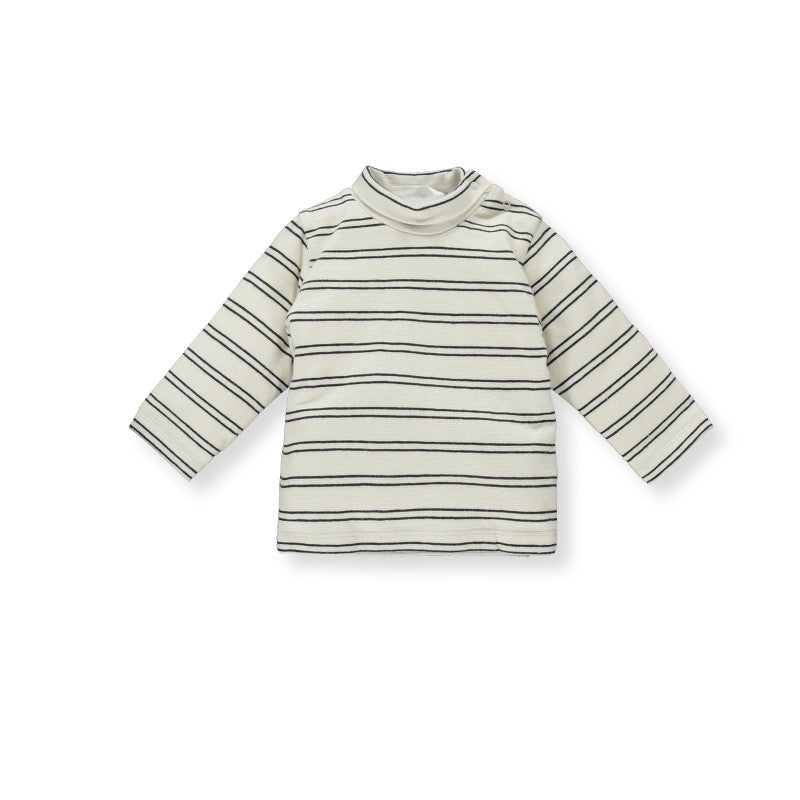 K4015 Гащ+Блуза Striped Anthracite 18-24M/92Cm --- BebeMama