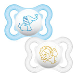 Залъгалка Air Soother 0M+ 2 Бр. Птичка+Цвете --- BebeMama