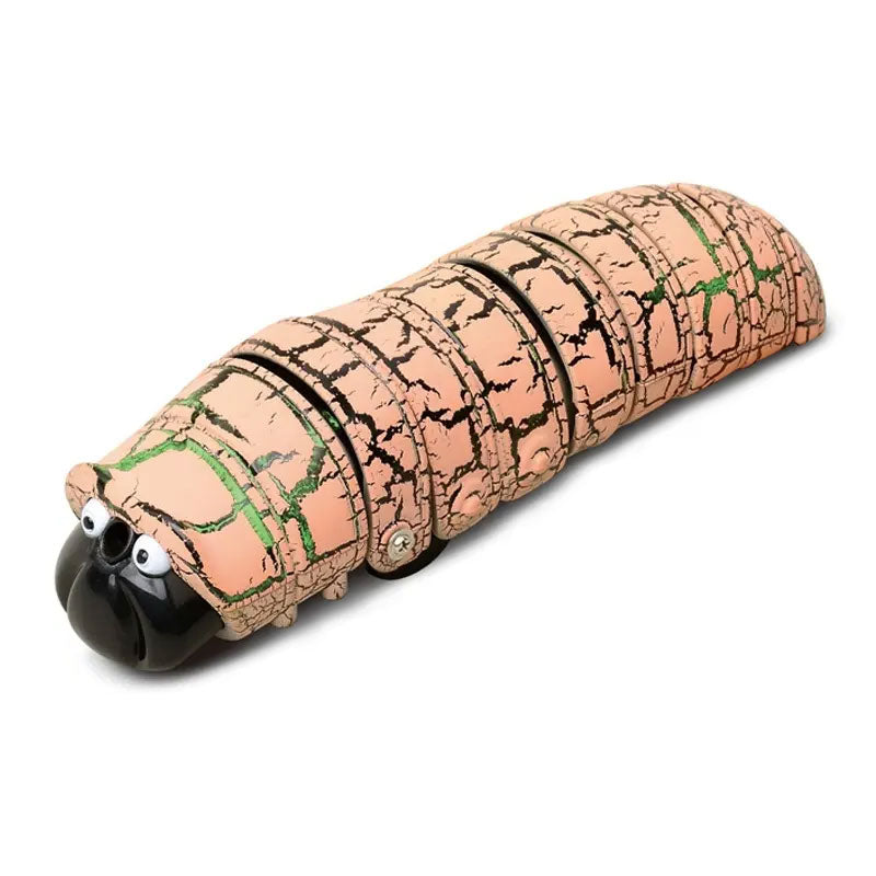 Гъсеница На Батерии Кафяв - Играчки - Raya Toys - BebeMama