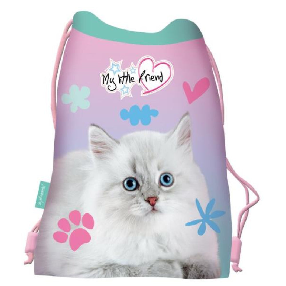 Мешка My Little Friend Pastel Cat - Детски Раници - St.Majewski - BebeMama